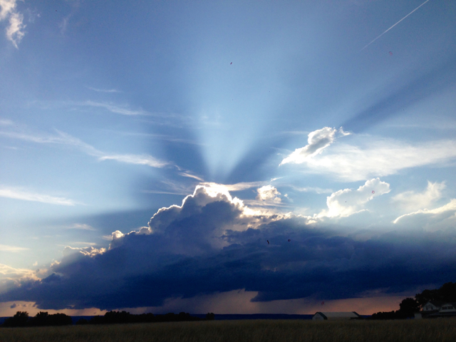 clouds and sunlight