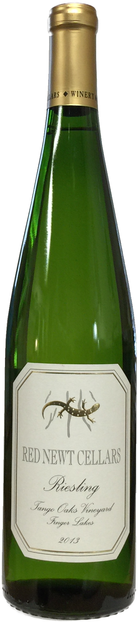 bottle of 2012 dry riesling tango oaks vineyard